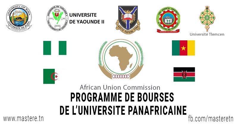 Appel à candidatures: Bourses d’études de l’Université Panafricaine (PAU) 2023-2024 de l’Union Africaine