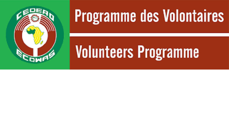 Le programme des volontaires de la CEDEAO recrute pour ces 12 postes (19 Décembre 2022)