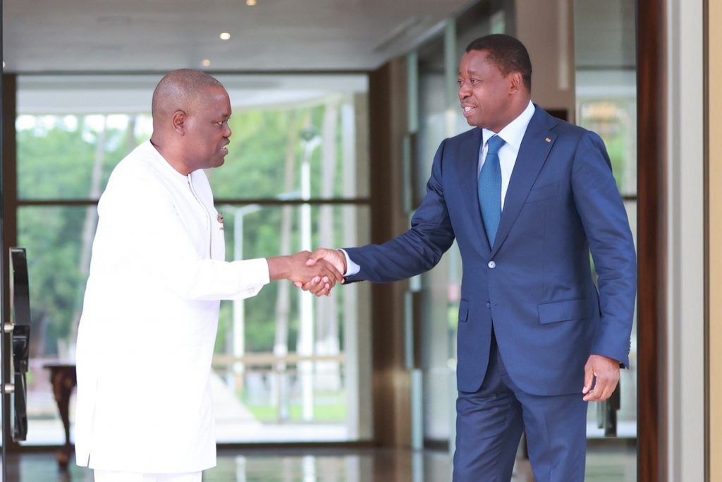 Togo : Faure Gnassingbé reçoit le Directeur général sortant de l’Ecobank Transnational