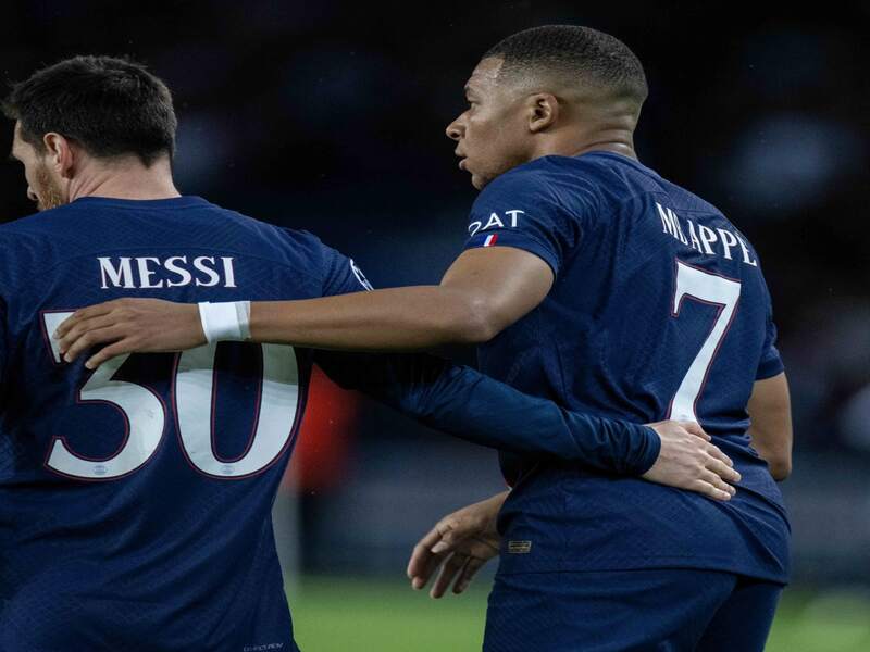Mbappé Messi