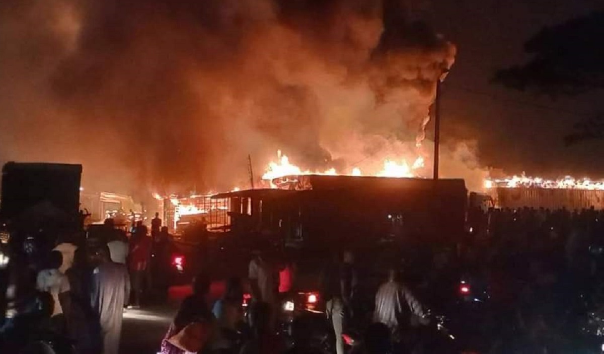 Côte d'Ivoire Bouaké incendie