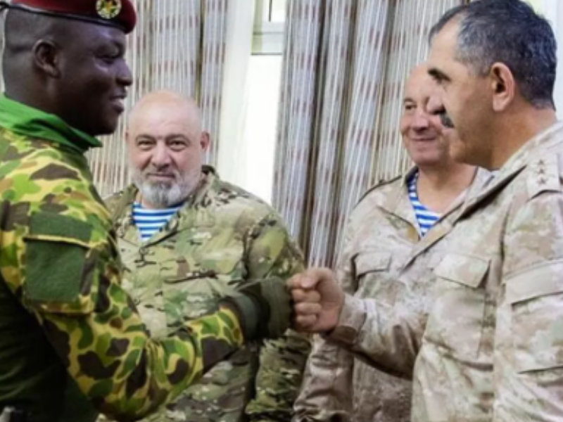 Russie Burkina Faso Arme