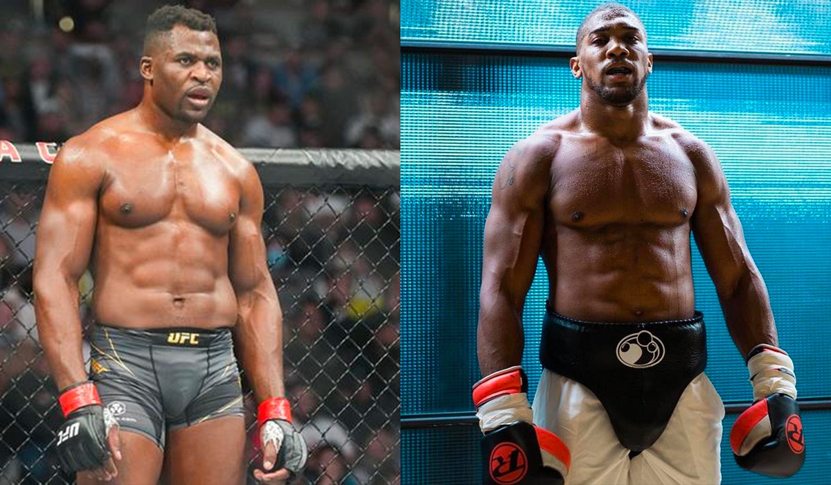 Francis Ngannou Anthony Joshua