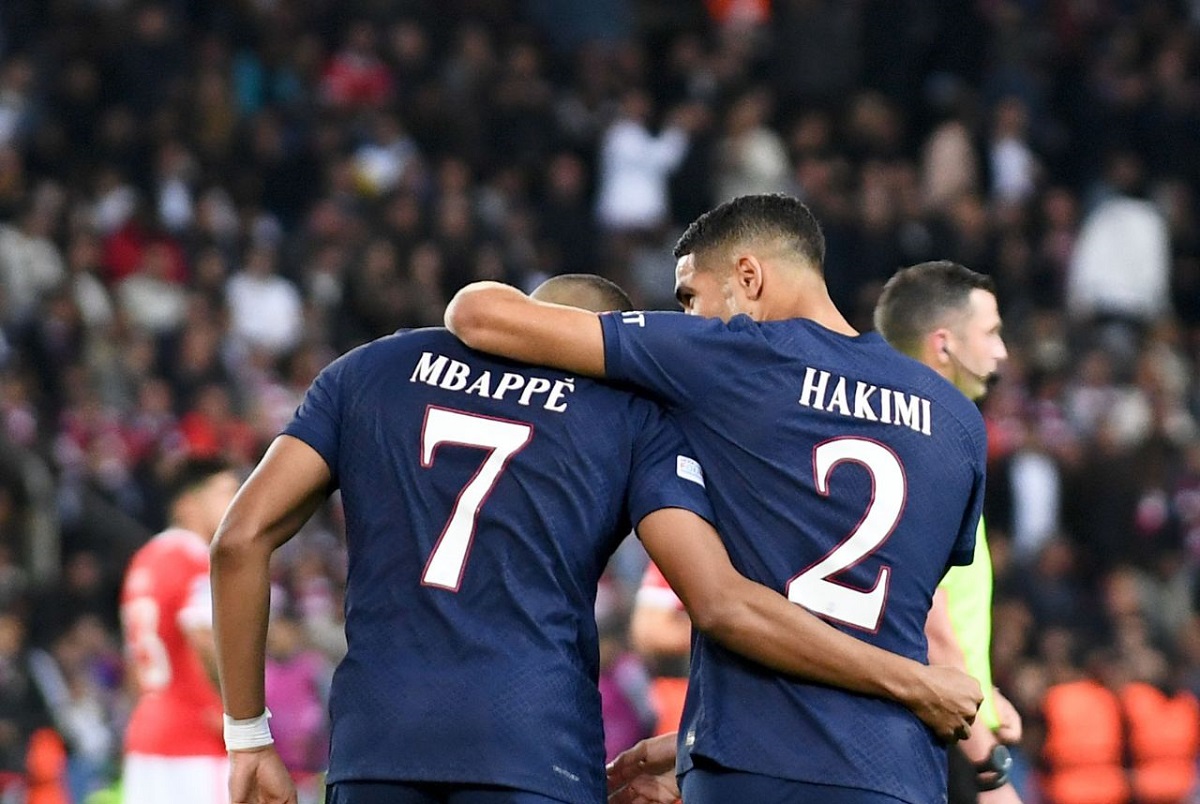 PSG : Kylian Mbappé publie une vidéo en train de prendre un bain avec Achraf Hakimi