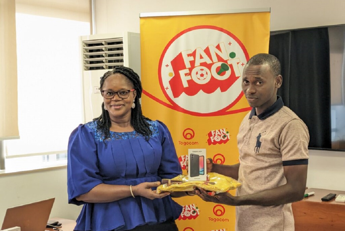 Jeu « Fan Foot » de TOGOCOM : les premiers gagnants récompensés