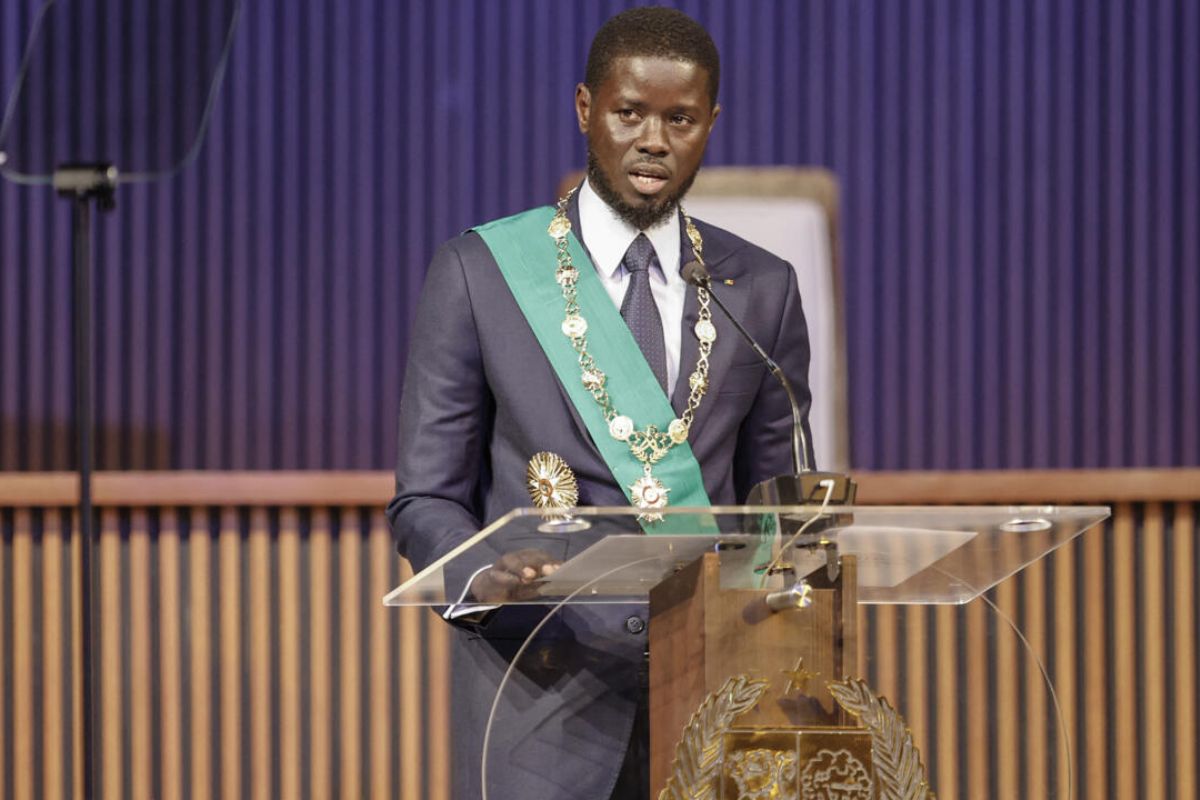 présidents africains chaîne dorée