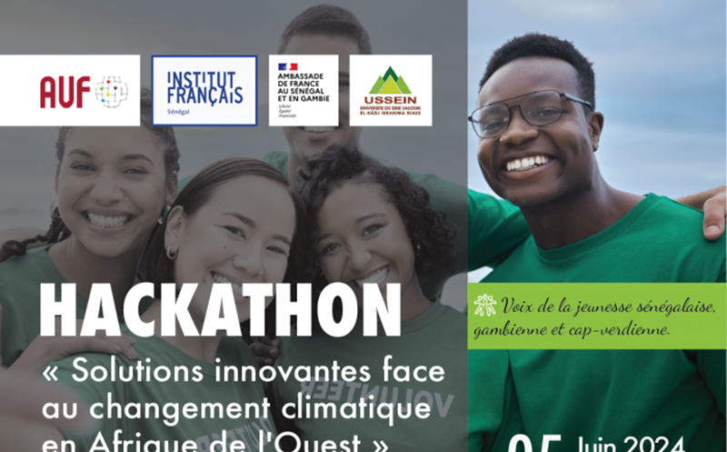 Appel à candidatures : concours « CLIMATHON » sur les solutions innovantes face au changement climatique en Afrique de l’Ouest de l’AUF