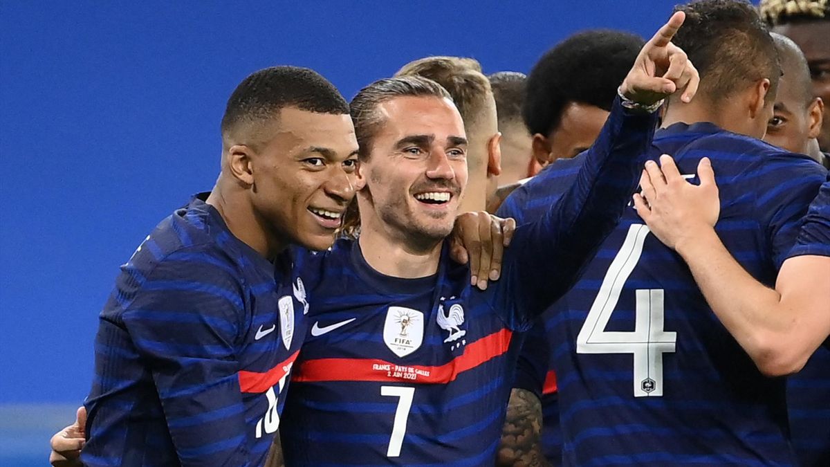 Mbappé Antoine Griezmann