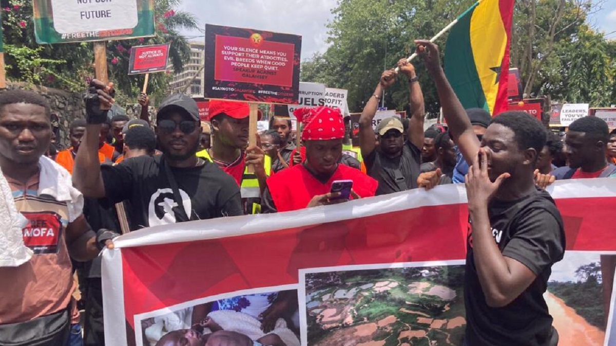 Ghana : début d’une manifestation de 3 jours pour exiger la fin de l’orpaillage illégal