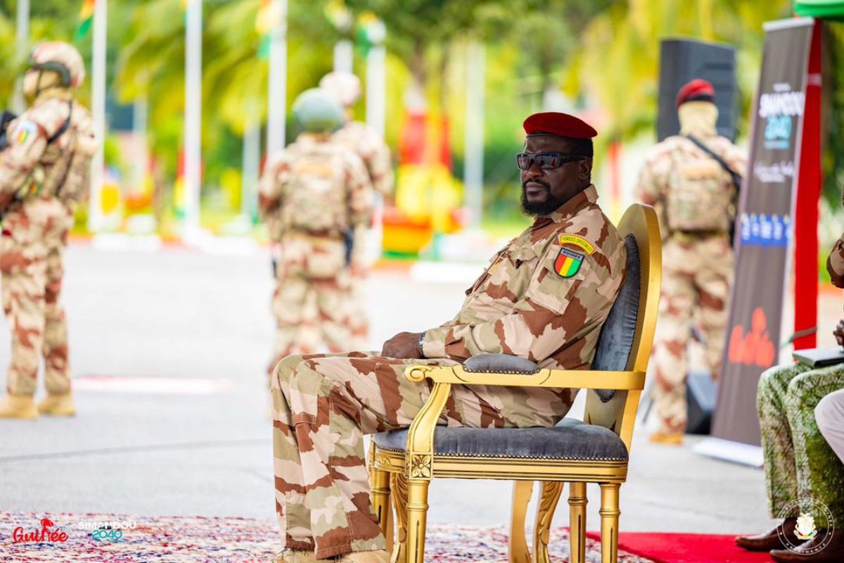 Guinée : c'est fait, le général Mamadi Doumbouya entre officiellement en possession du...