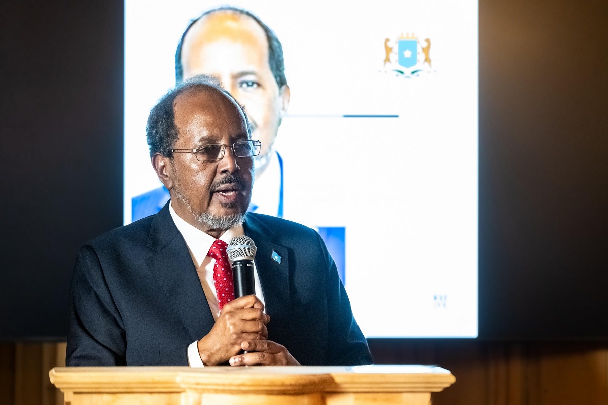 Président de la Somalie, Hassan Sheikh Mohamud,