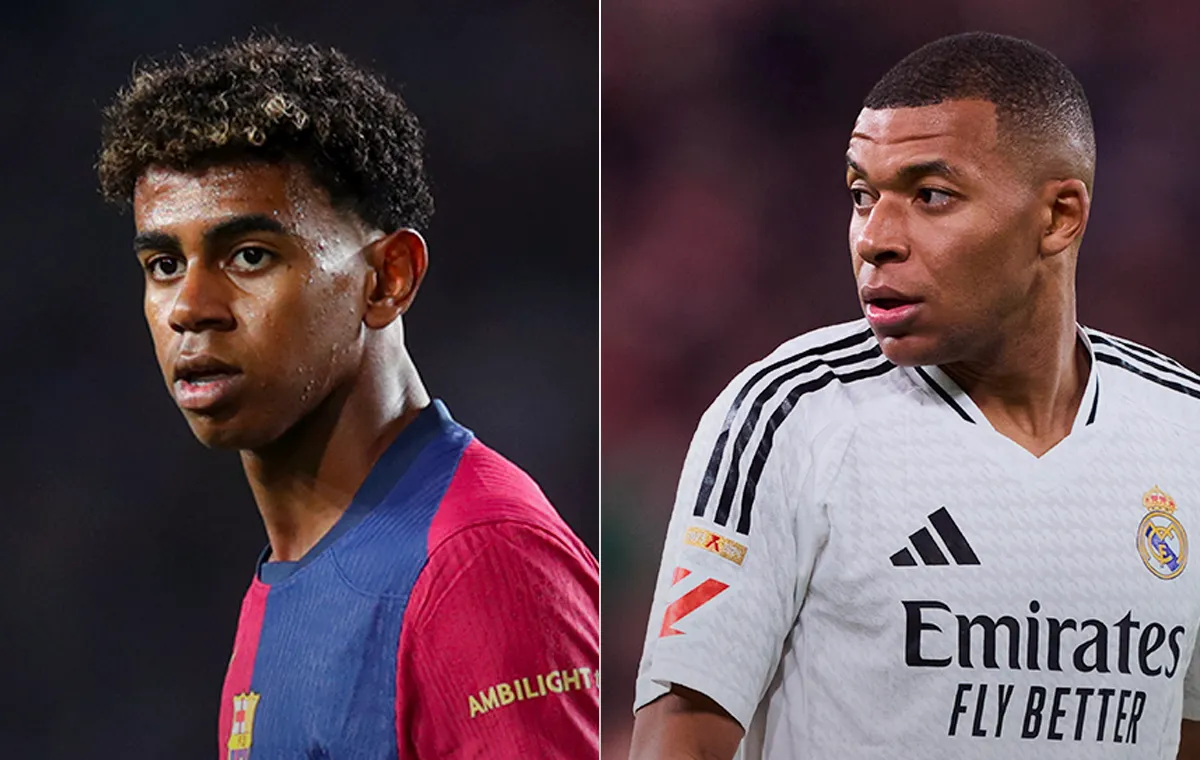 Après la Ligue des Nations, voici le top 5 des joueurs les plus chers au monde Kylian Mbappé Lamine Yamal