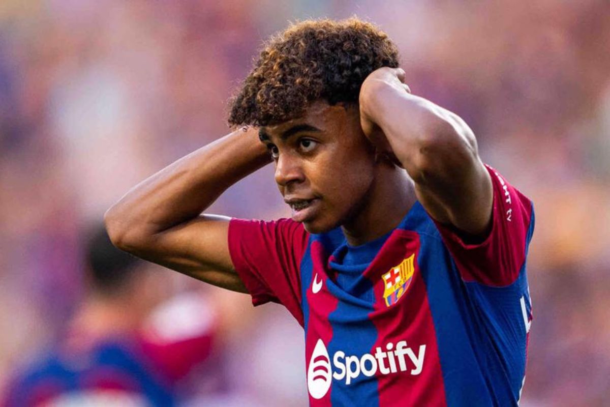 Barça Lamine Yamal Messi