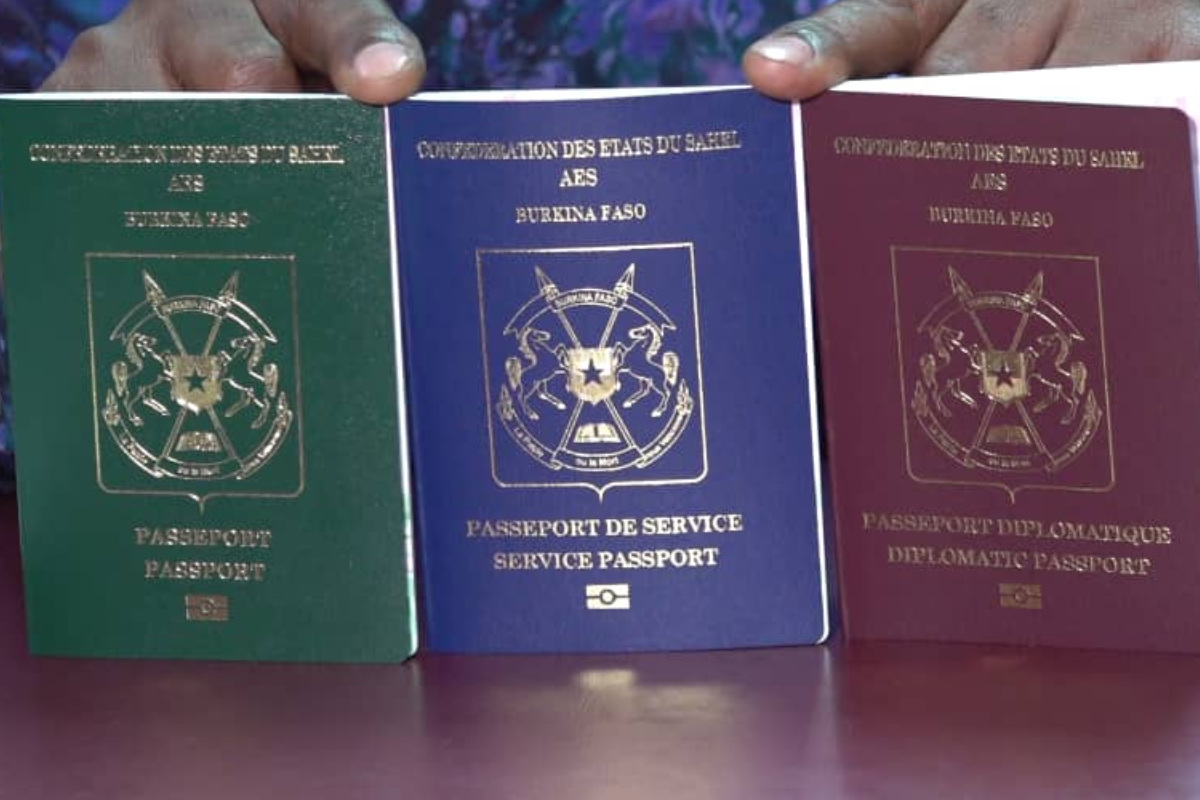 passeports AES Mali Burkina Niger