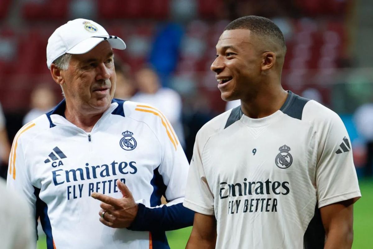 Ancelotti Kylian Mbappé