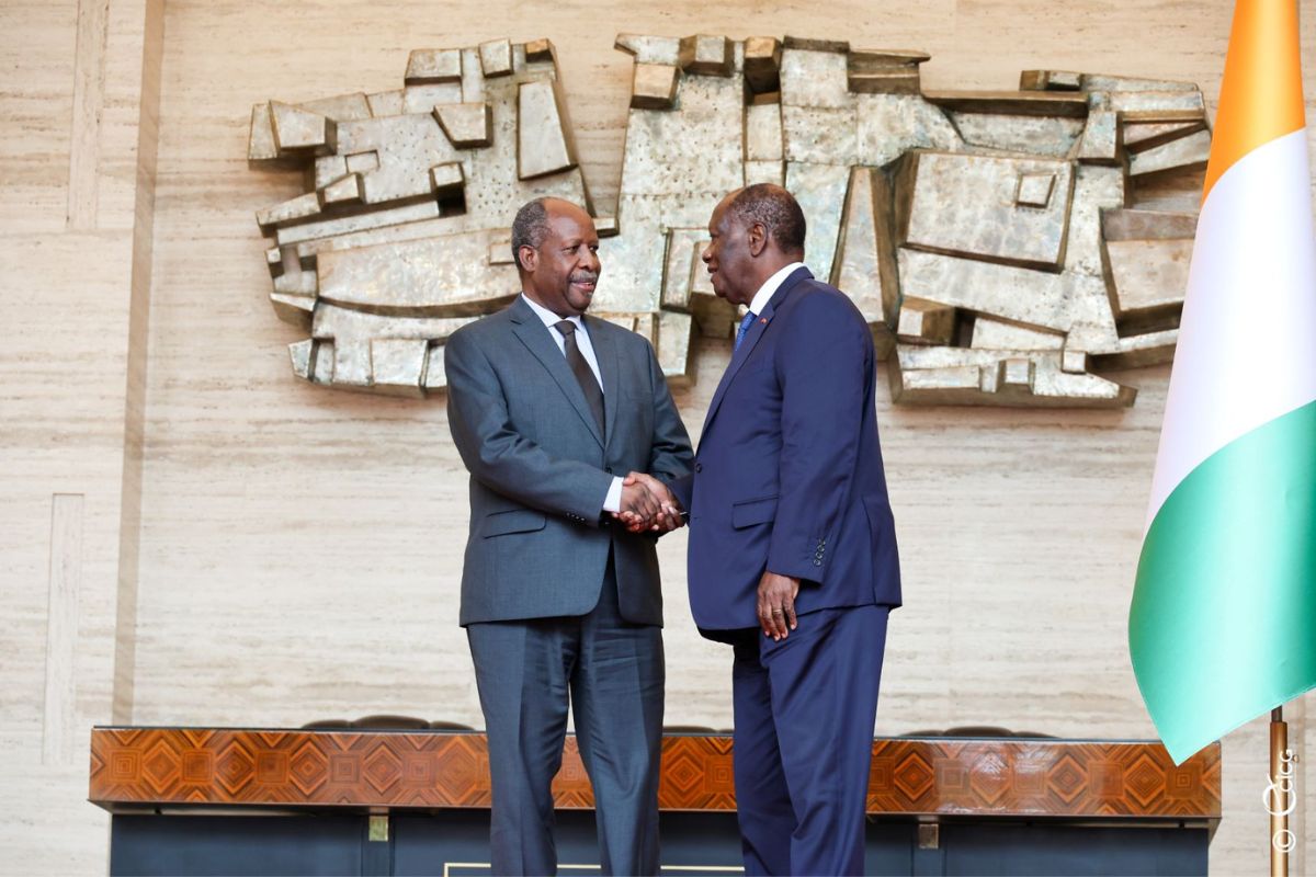Alassane Ouattara en tête-à-tête avec Léonardo Santos Simao : voici de quoi ils ont discuté