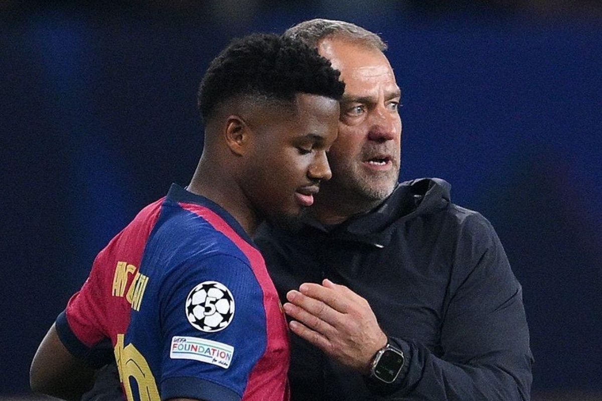 Barça Ansu Fati en renfort Voici la révélation d'Hansi Flick