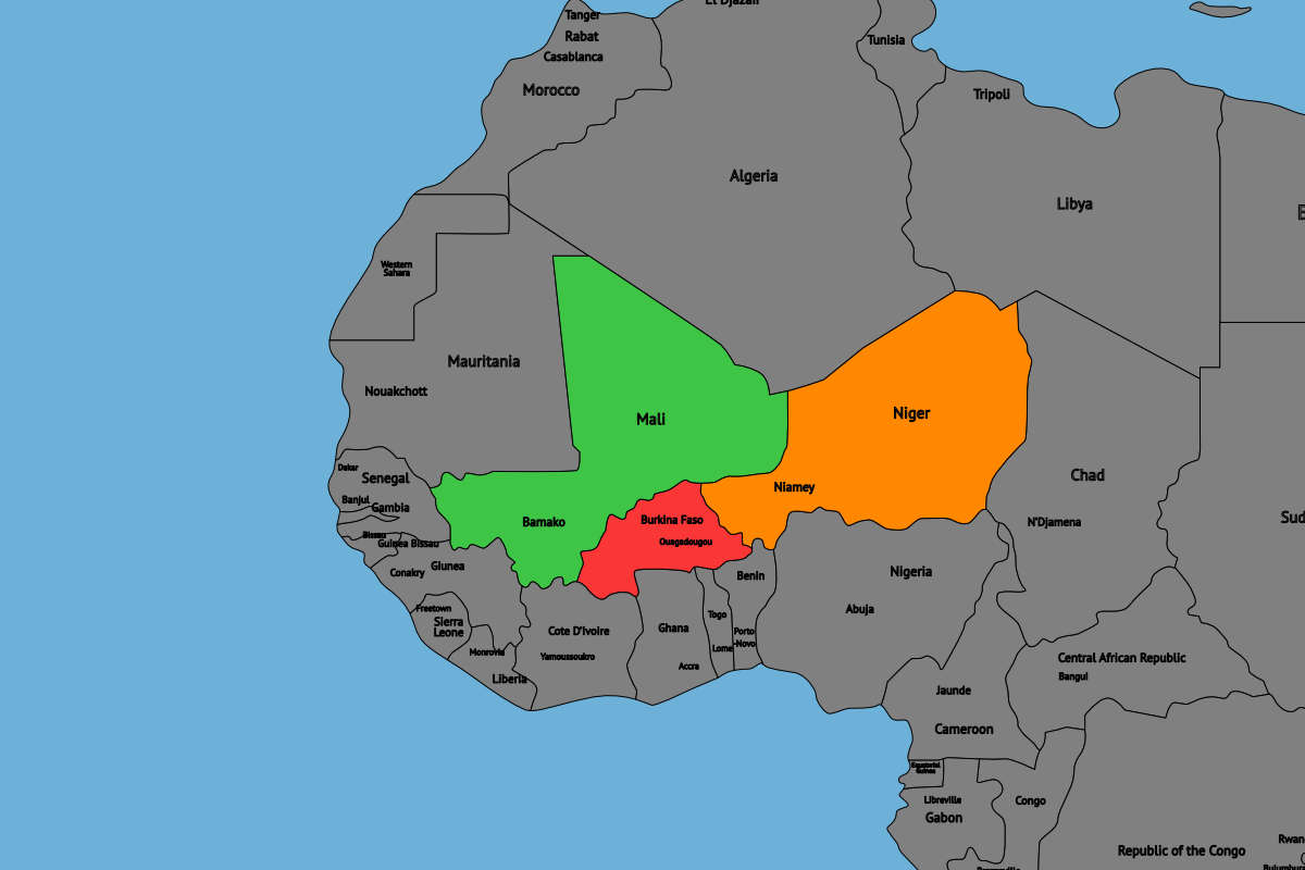 AES Mali Burkina Faso Niger armée