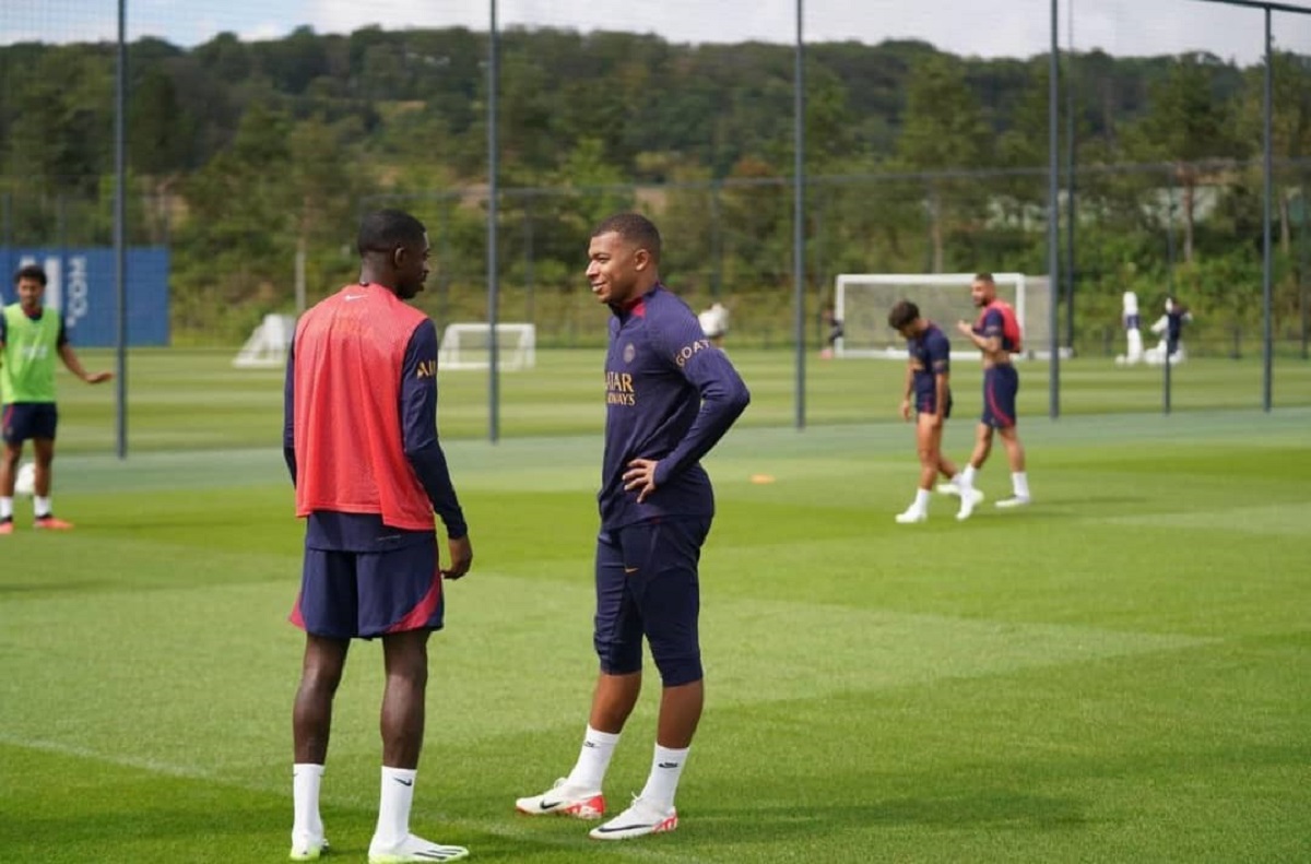 Ousmane Dembélé lâche une punchline à l'égard de Mbappé : "Je sais que c'est un grand bébé donc ça..."
