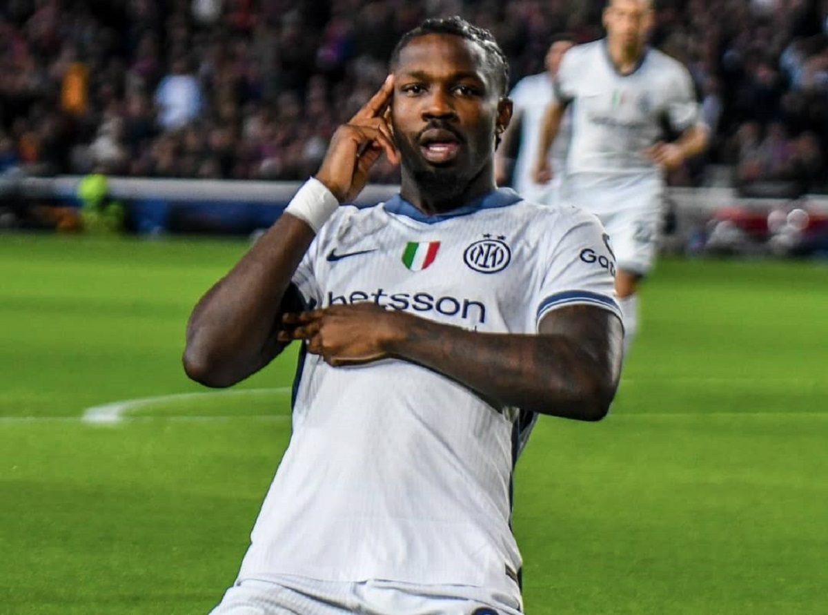 Marcus Thuram établit un record historique après son but contre le Barça; il devient le premier joueur…