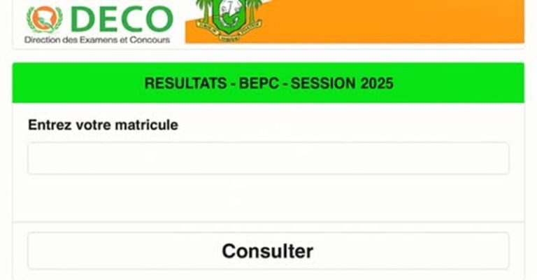 Côte d’Ivoire/BEPC Session 2025 : les résultats enfin disponibles en ligne ; consultez-les ici