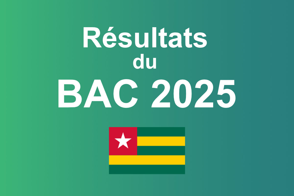 Togo Résultats du BAC 2 2025