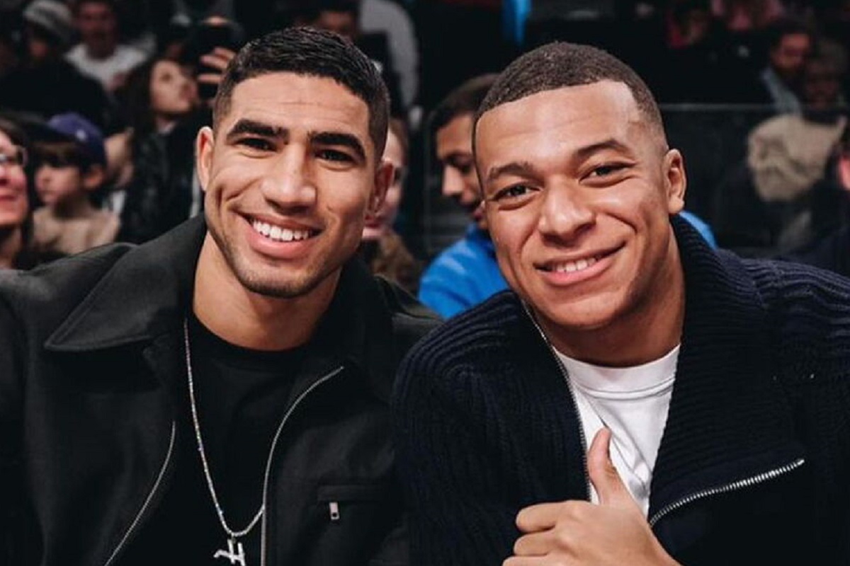 Achraf Hakimi Kylian Mbappé