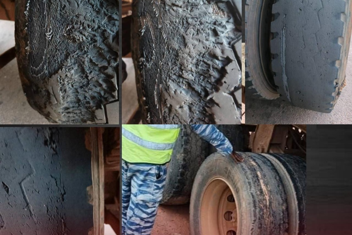 Côte d’Ivoire la gendarmerie immobilise de gros camions sur la route nationale, la raison