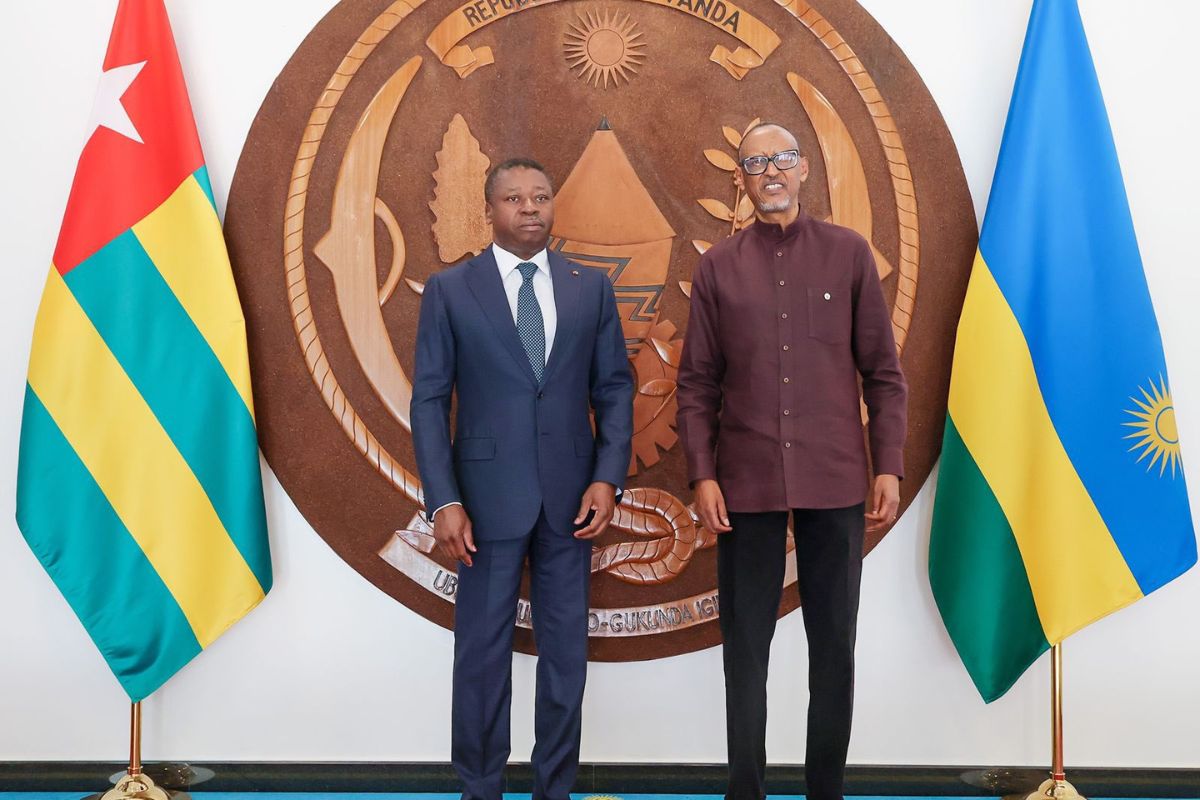 Coopération bilatérale : échanges à Kigali entre Faure Gnassingbé et Paul Kagamé