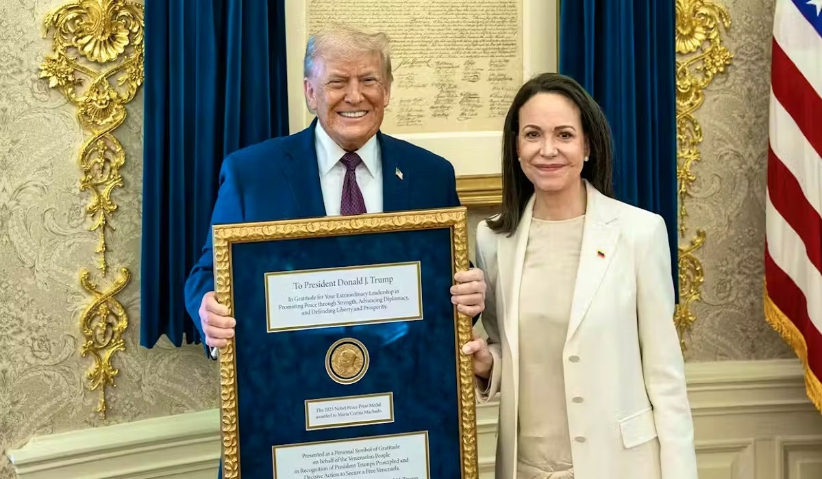 Corina Machado : la lauréate du prix Nobel de la Paix offre sa médaille à Donald Trump