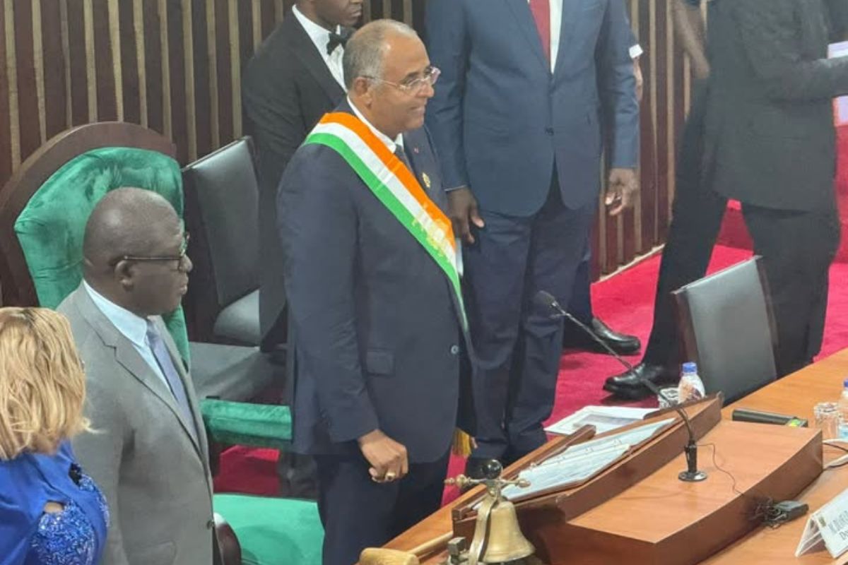 Côte d’Ivoire : Patrick Achi élu président de l’Assemblée nationale avec 84,98 % des voix