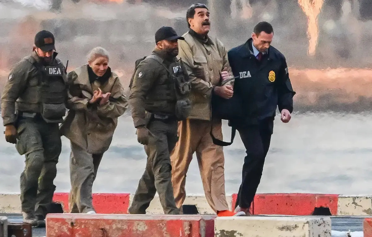 Nicolas Maduro est arrivé au tribunal de New York pour sa première comparution après sa capture