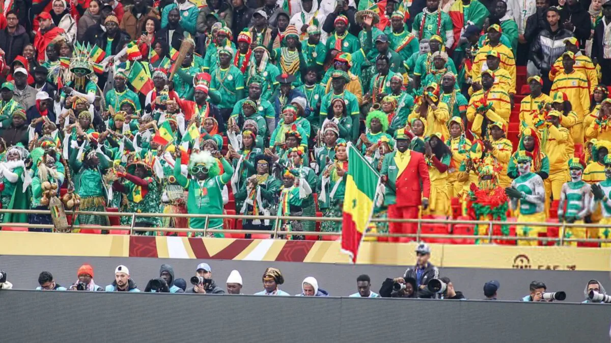 Supporters Sénégalais Finale CAN 2025 Maroc Sénégal
