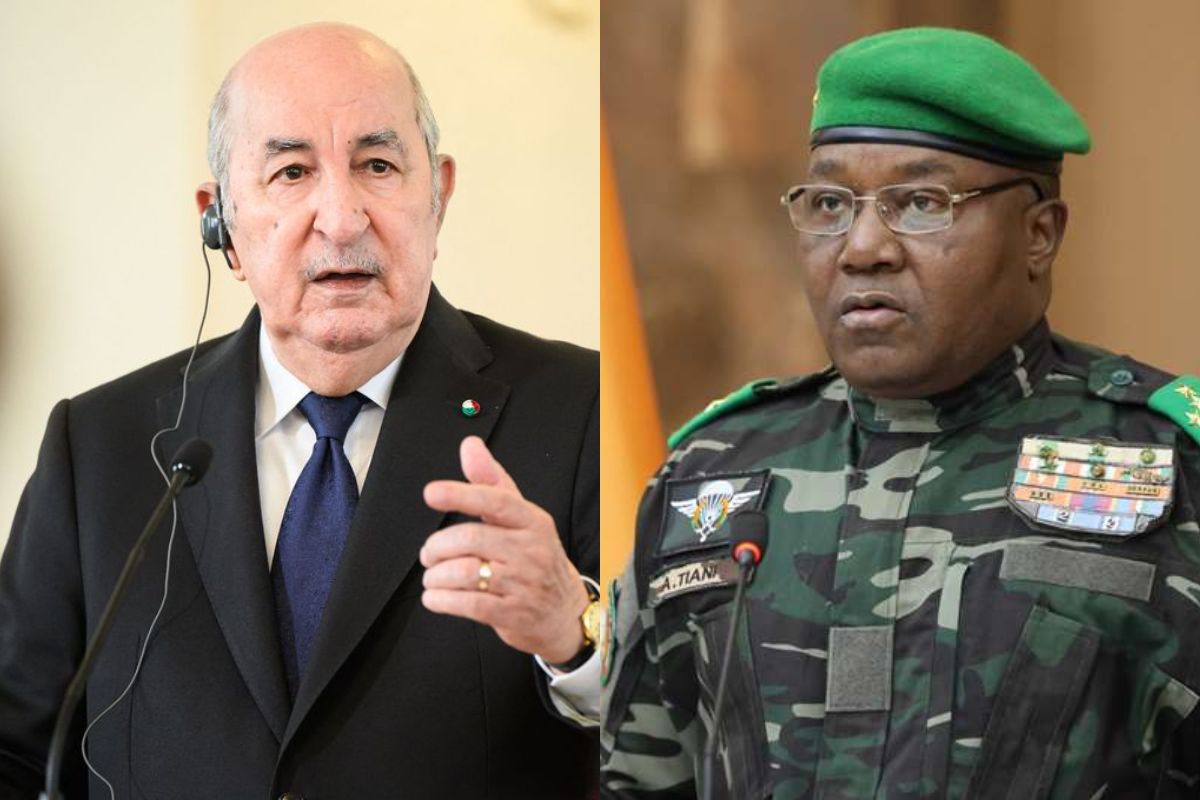 Niger président Algérie Abdelmadjid Tebboune retour