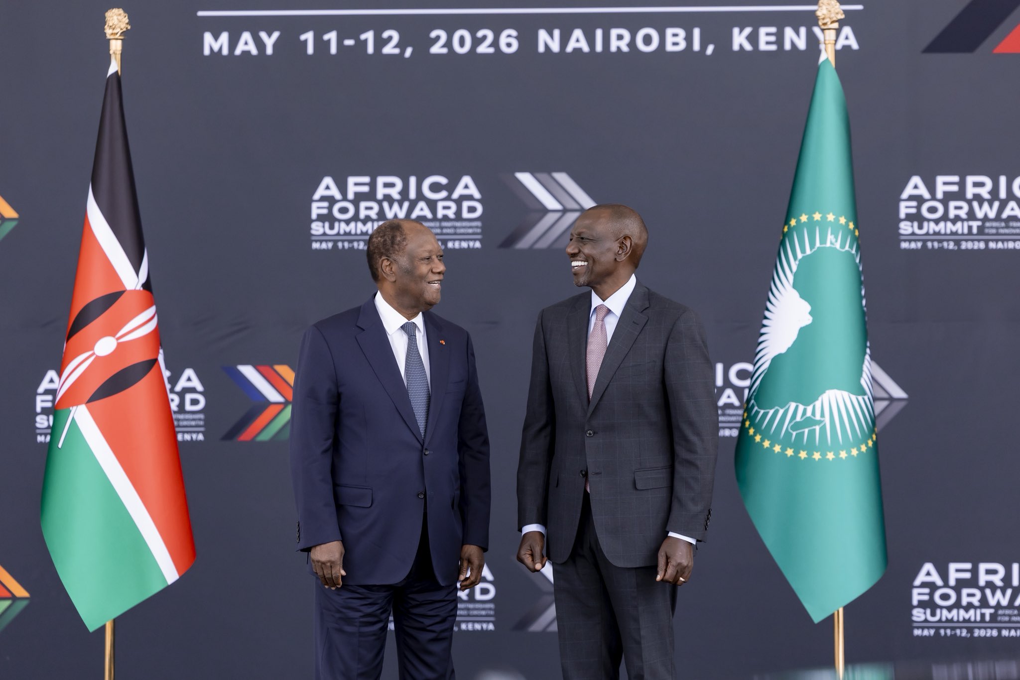 Alassane Ouattara et William Ruto