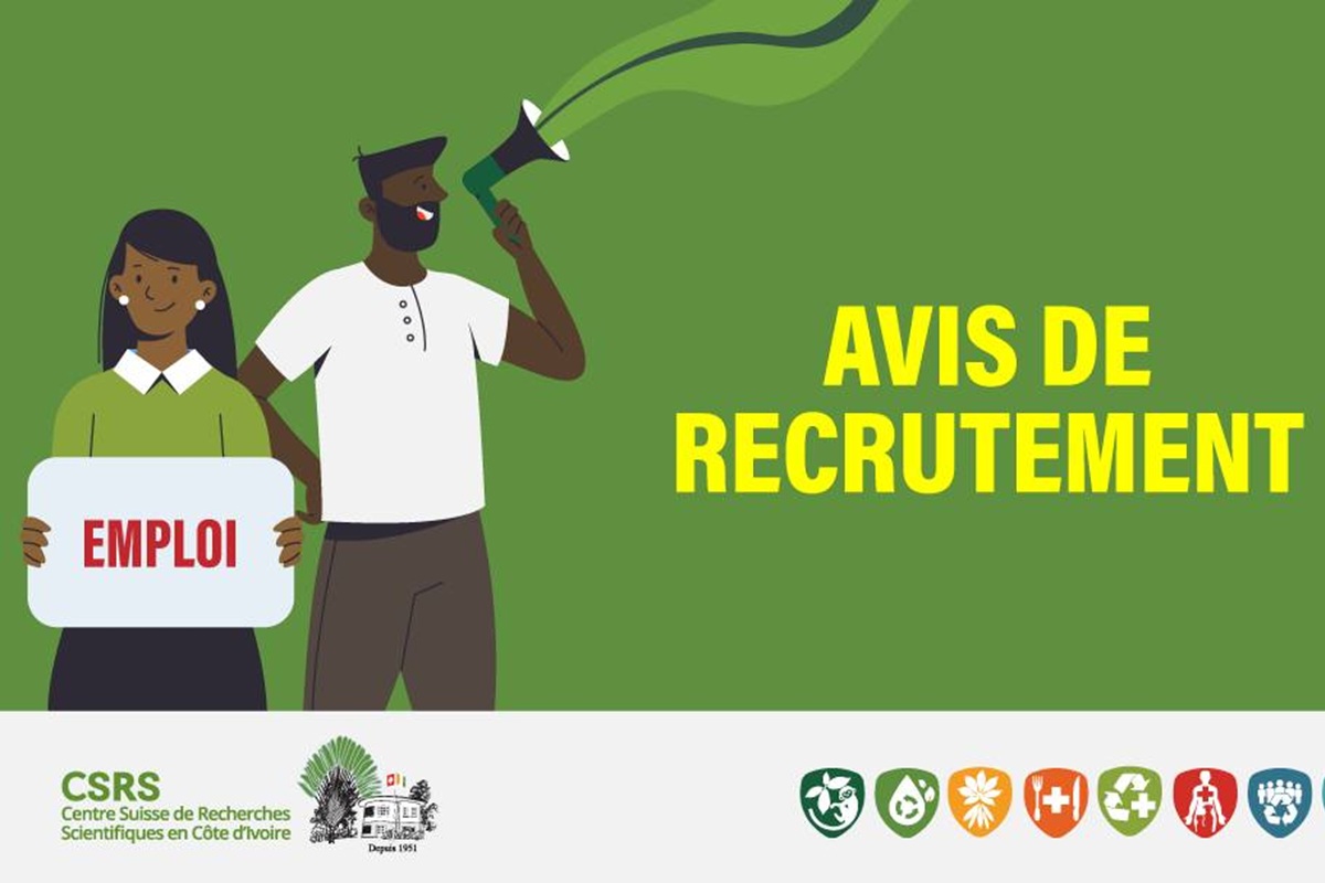 Recrutement au Centre Suisse de Recherches Scientifiques (30 mai 2026)