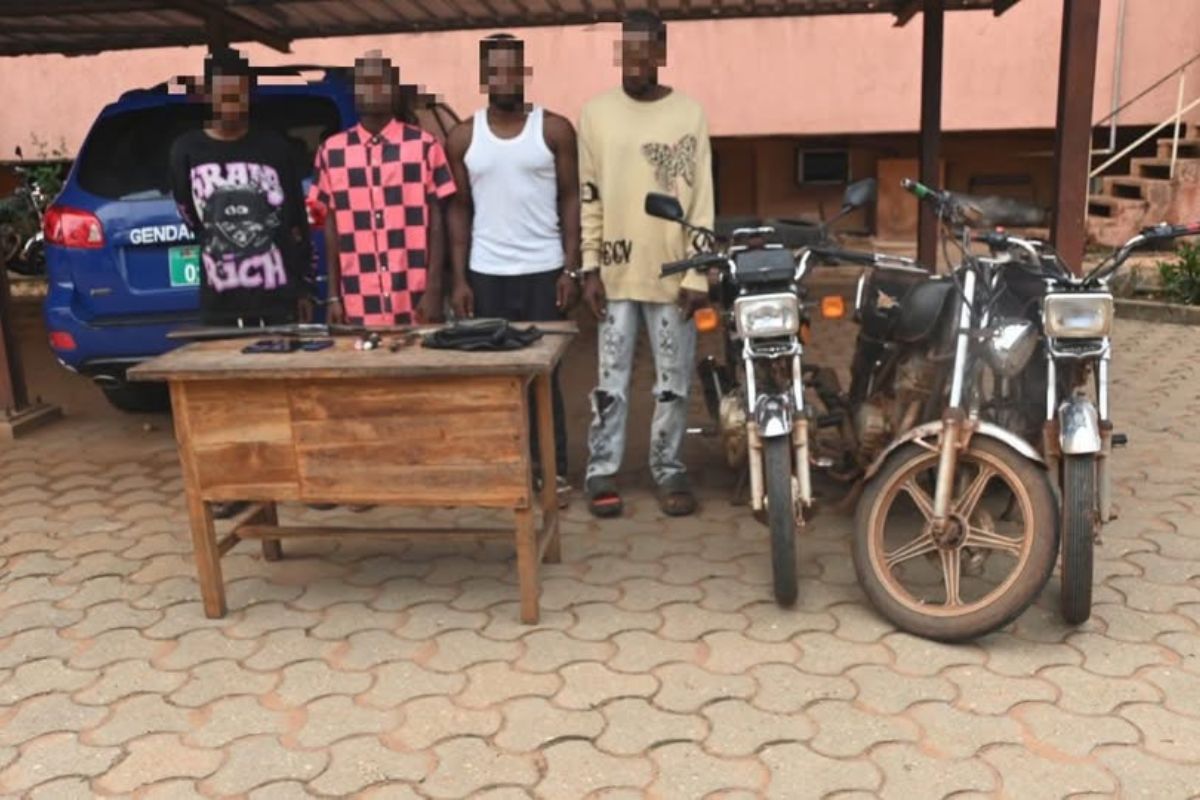 Togo : la Gendarmerie nationale déjoue un projet de braquage à Lomé