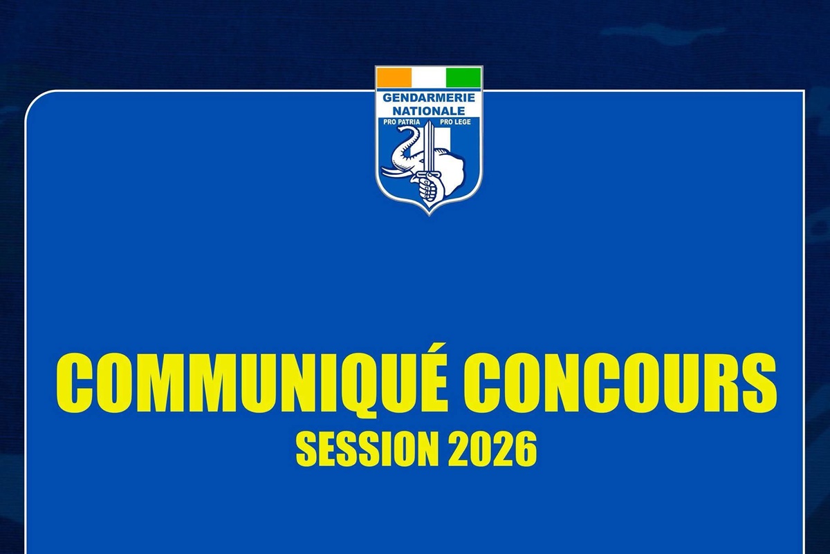 Côte d'Ivoire les résultats des épreuves écrites du concours de gendarmerie 2026 disponibles