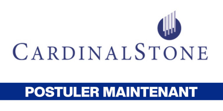 CardinalStone recrute des stagiaires - 9 août 2026