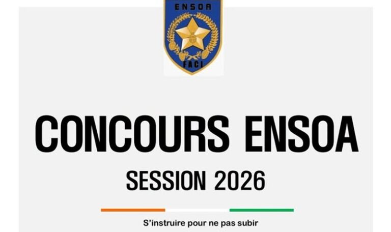Résultats définitifs du Concours d’Entrée à l’École Nationale des Sous-officiers d’Active (ENSOA) de Bouaké