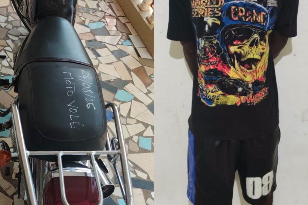 Togo : un présumé voleur interpellé après le vol d’une motocyclette à Lomé